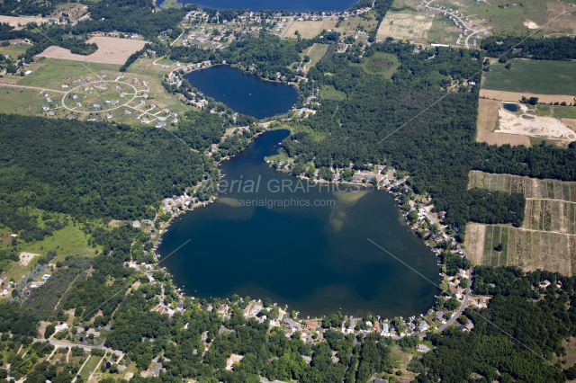 Brower Lake in Kent County, Michigan